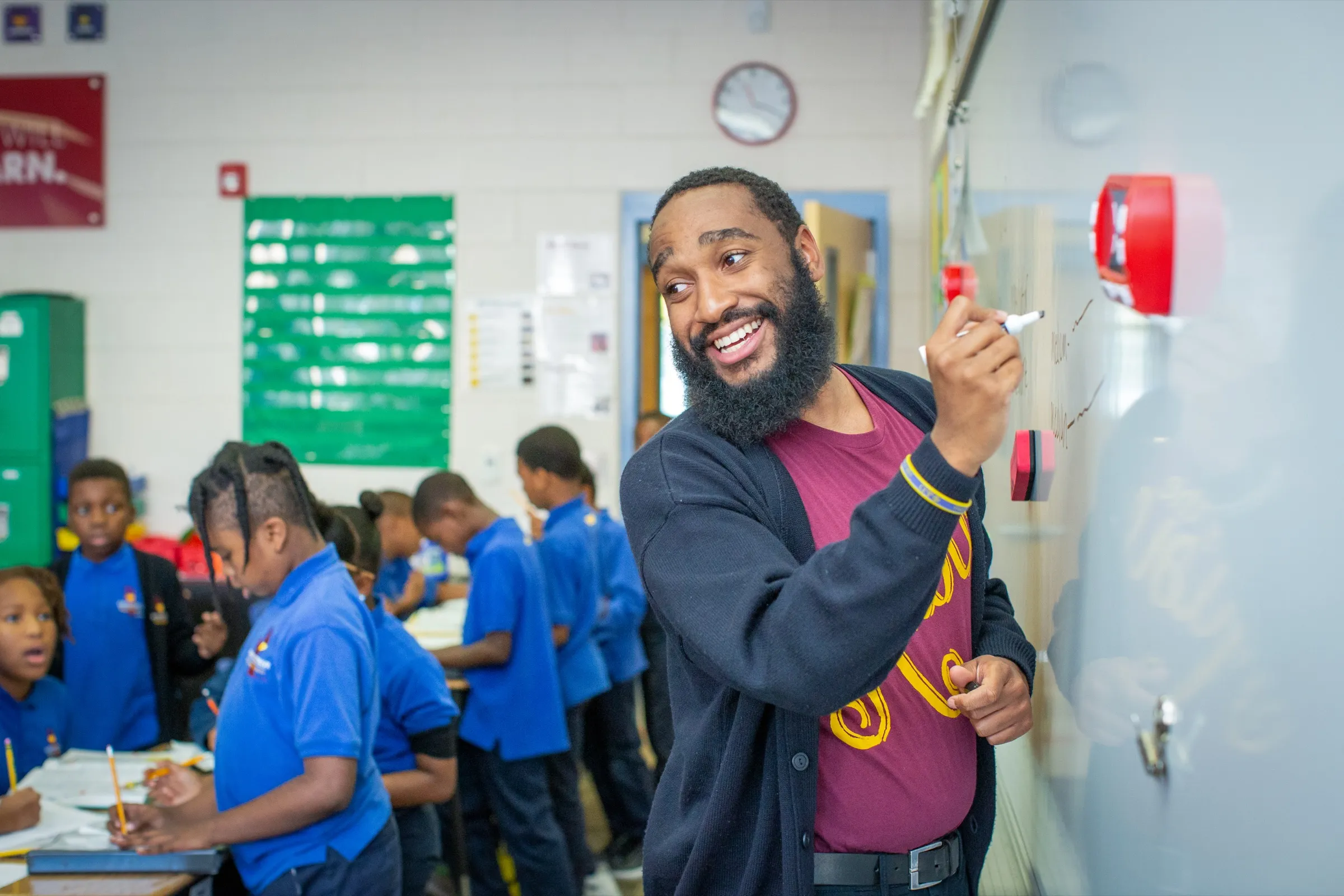 Education photography for KIPP Strive