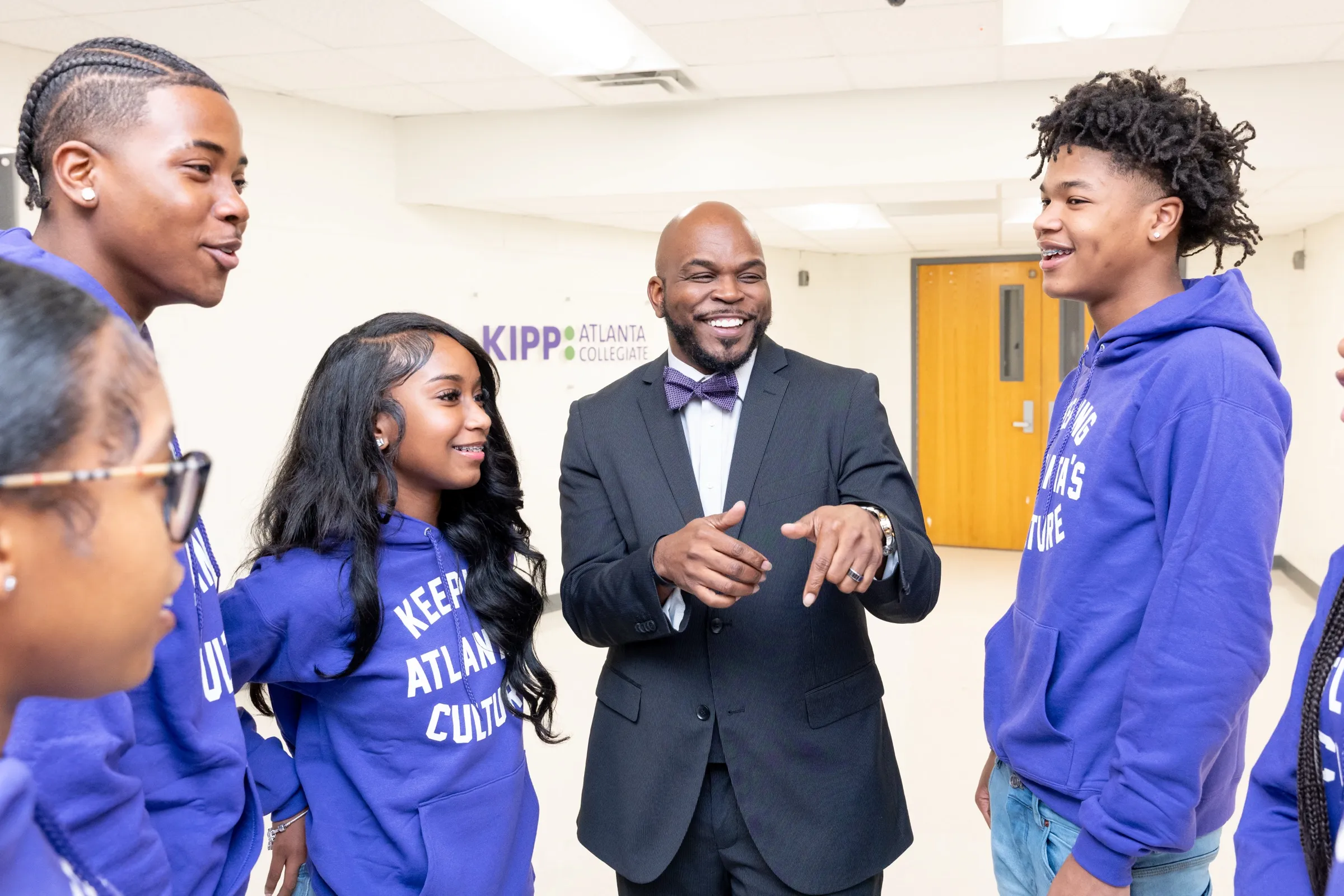 Education photography for KIPP Atlanta Collegiate