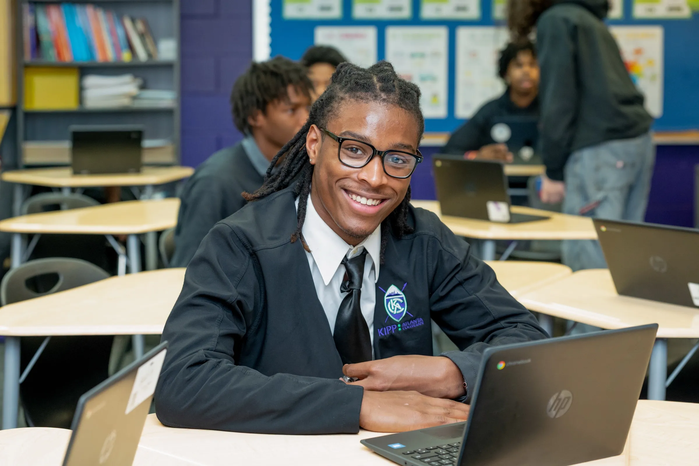 Education photography for KIPP Atlanta Collegiate